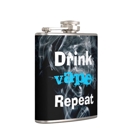 Funny Drink Vape Herhalen Heupfles (Rechts)