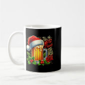 Funny Drinking Christmas Santa Beer Lovers Trend N Koffiemok (Links)