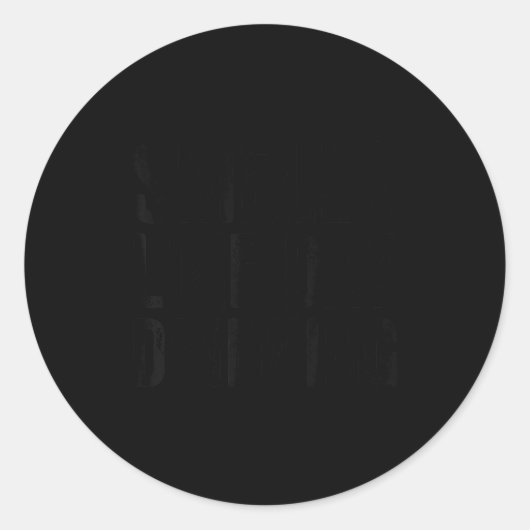 Funny Drinking Shirt For Men Women Smells Like Day Ronde Sticker (Voorkant)