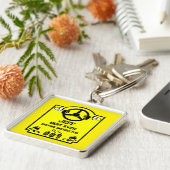 Funny Driving Instructor Gift Sleutelhanger (Zijkant)