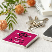 Funny Driving Instructor Gift Sleutelhanger (Zijkant)