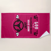 Funny Driving Instructor Gift Strandlaken (Voorkant)