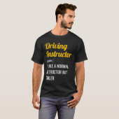 Funny Driving Instructor T-shirt (Voorkant volledig)