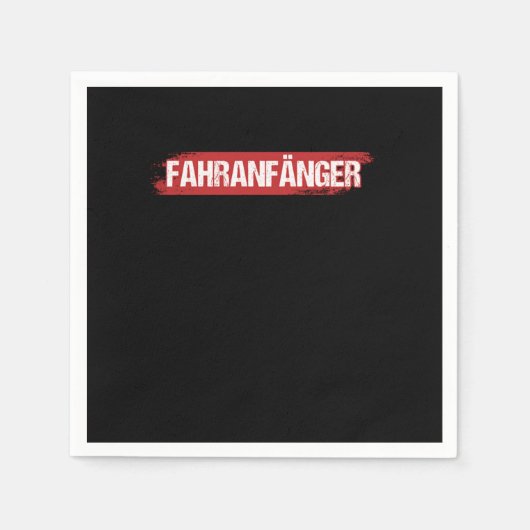 Funny Driving Skills Drivers Driving Lesson Gift N Servet (Voorkant)