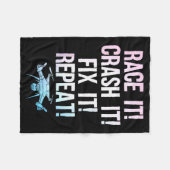 Funny Drone Art For Men Women Boys Drone Racing Dr Fleece Deken (Voorkant (Horizontaal))