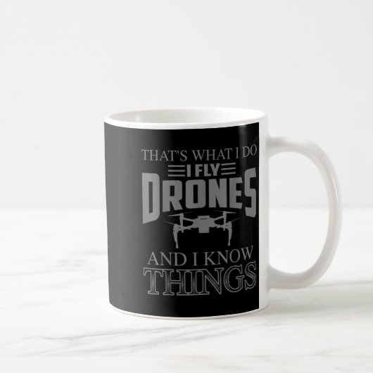 Funny Drone Art For Men Women Boys Drone Racing Dr Koffiemok (Rechts)