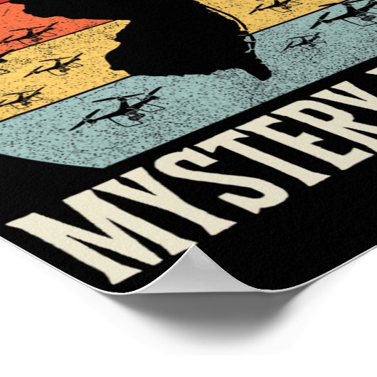 Funny Drone Lover I Survived The New Jersey Myster Poster (Hoek)