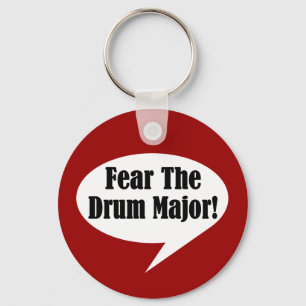 Funny Drum Major Sleutelhanger