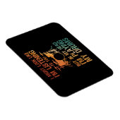 Funny Drummer Art voor mannen Drum Player Percus Magneet (Rechterzijde)