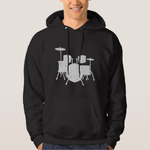 Funny Drummer Art voor mannen drumming drumming Hoodie