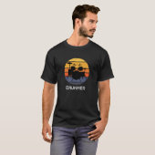 Funny Drummer Art voor mannen drumming drumming T-shirt (Voorkant volledig)