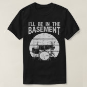 Funny Drummer Art voor mannen drumming drumming T-shirt (Design voorkant)