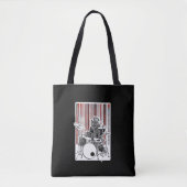 Funny Drummer Beer die Drum Punk Rock Drumming Tote Bag (Voorkant)