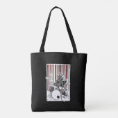 Funny Drummer Beer die Drum Punk Rock Drumming Tote Bag (Achterkant)