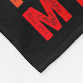 Funny Drummer Men Women Drumline Drumming Musical Fleece Deken (Hoek)