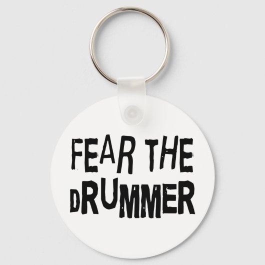 Funny Drummer Sleutelhanger (Voorkant)