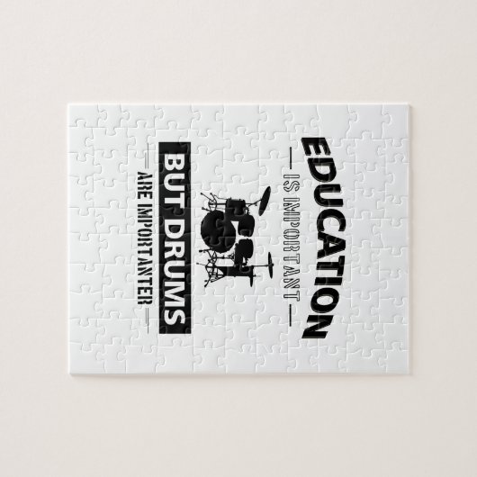 Funny Drumming Legpuzzel (Horizontaal)