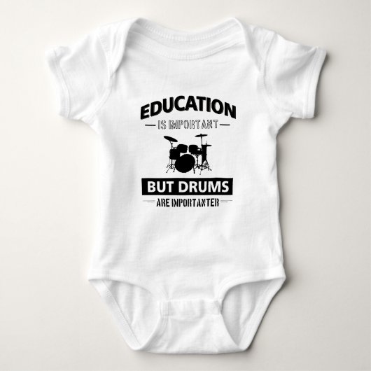 Funny Drumming Romper (Voorkant)