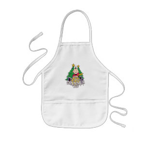 Funny Drums kerstontwerp voor Drummer Boy Kinder Schort