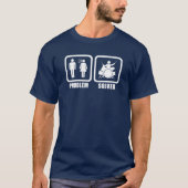 Funny Drums Probleem opgelost T-shirt (Voorkant)