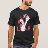 Funny Drunk Rooster For Feminist Dad Regulate Your T-shirt (Voorkant)