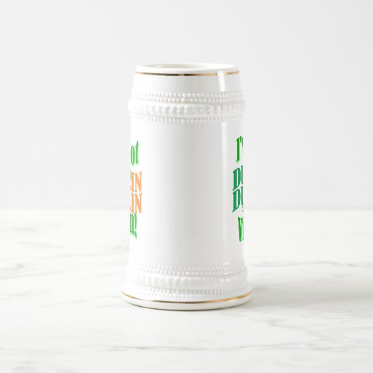 Funny Dublin vision St Patrick's day Bierpul (Center)