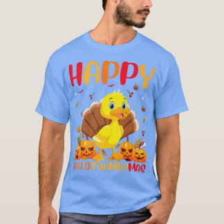 Funny Duck Bird Lover Happy Duck HelloBedanktMas T-shirt