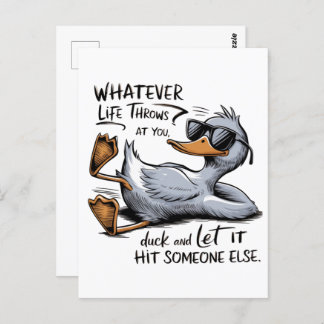 Funny Duck Briefkaart
