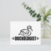 Funny Duck Briefkaart (Staand voorkant)