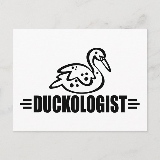 Funny Duck Briefkaart (Voorkant)