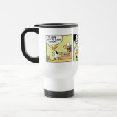 Funny Duck Cartoon Coffee Mok (Links)