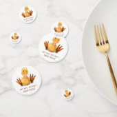 Funny Duck Confetti Smile - Aangepaste tekst (Groep)