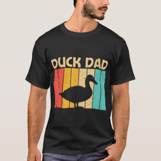Funny Duck Design voor vader Duck Farmer Hunti T-shirt