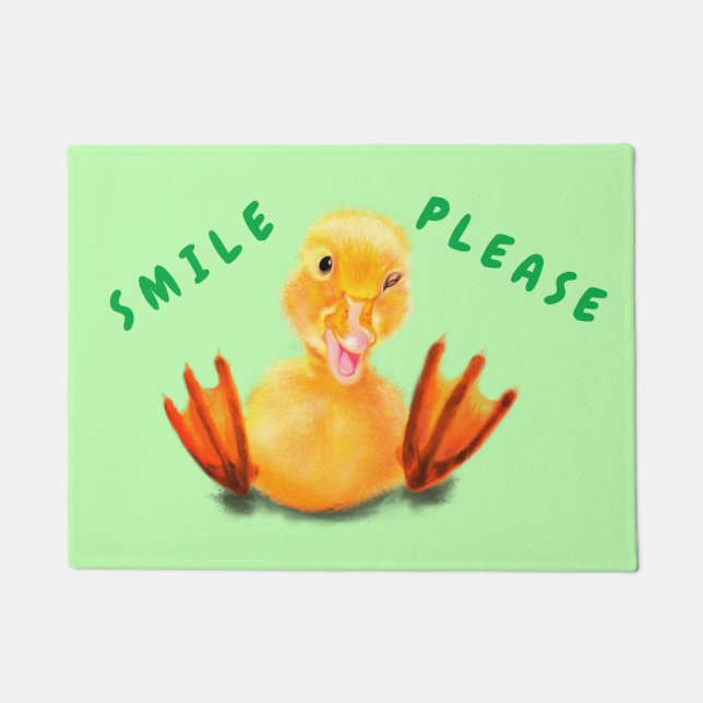 Funny Duck Doormat Deurmat (Voorkant)