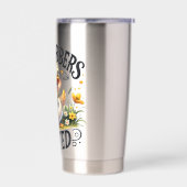 Funny Duck "Flabbergasted" Geïsoleerde Drinkbeker (Links)