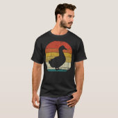Funny duck for duck boston shier ras t-shirt (Voorkant volledig)