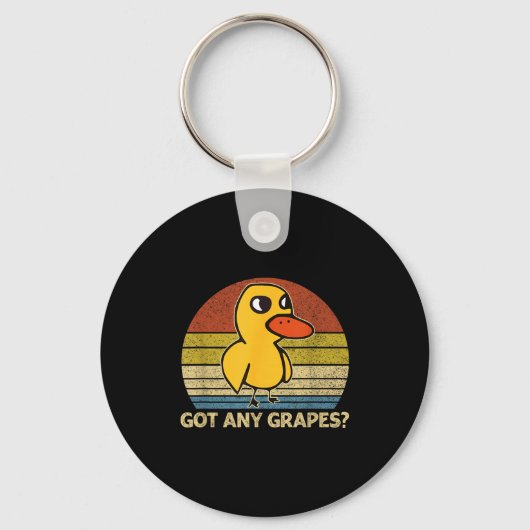 Funny Duck Got Any Gs Graphic Summer Humor Duck Me Sleutelhanger (Voorkant)