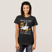 Funny Duck Graphic Tees Men Women Funny Quote (Voorkant volledig)