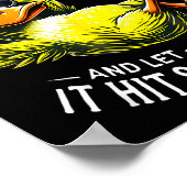 Funny Duck Graphic Tees Men Women Funny Quote Poster (Hoek)