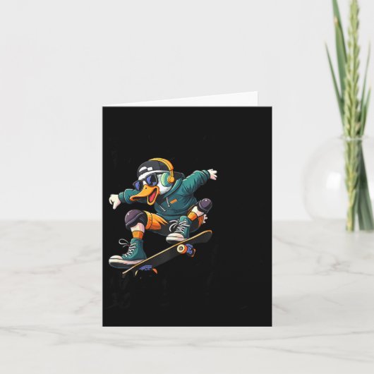 Funny Duck Graphic Tees Men Women Teens Funny Quot Kaart (Voorkant)