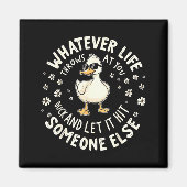 Funny Duck Graphic Tees Men Women Teens Funny Quot Magneet (Voorkant)