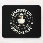 Funny Duck Graphic Tees Men Women Teens Funny Quot Muismat (Voorkant)