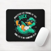 Funny Duck Graphic Tees Men Women Teens Funny Quot Muismat (Met muis)