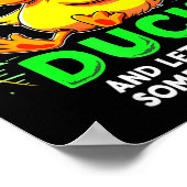 Funny Duck Graphic Tees Men Women Teens Funny Quot Poster (Hoek)