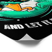 Funny Duck Graphic Tees Men Women Teens Funny Quot Poster (Hoek)