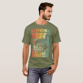 Funny Duck Grouse Bird Fowl Hunter Goose T-shirt (Voorkant volledig)