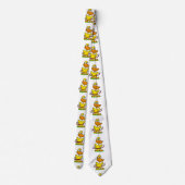 Funny duck hoepel | Achtergrondkleur kiezen Stropdas (Achterkant)