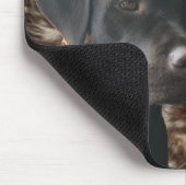 Funny Duck Hunting Chocolate Lab Camo Muismat (Hoek)