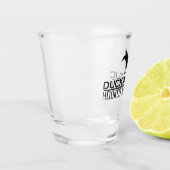 Funny Duck Hunting Duckaholic Shot Glas (Links)