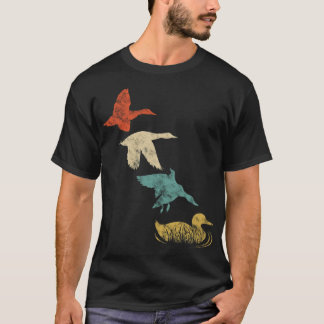 Funny Duck Hunting Retro  cool dierenvriend T-shirt